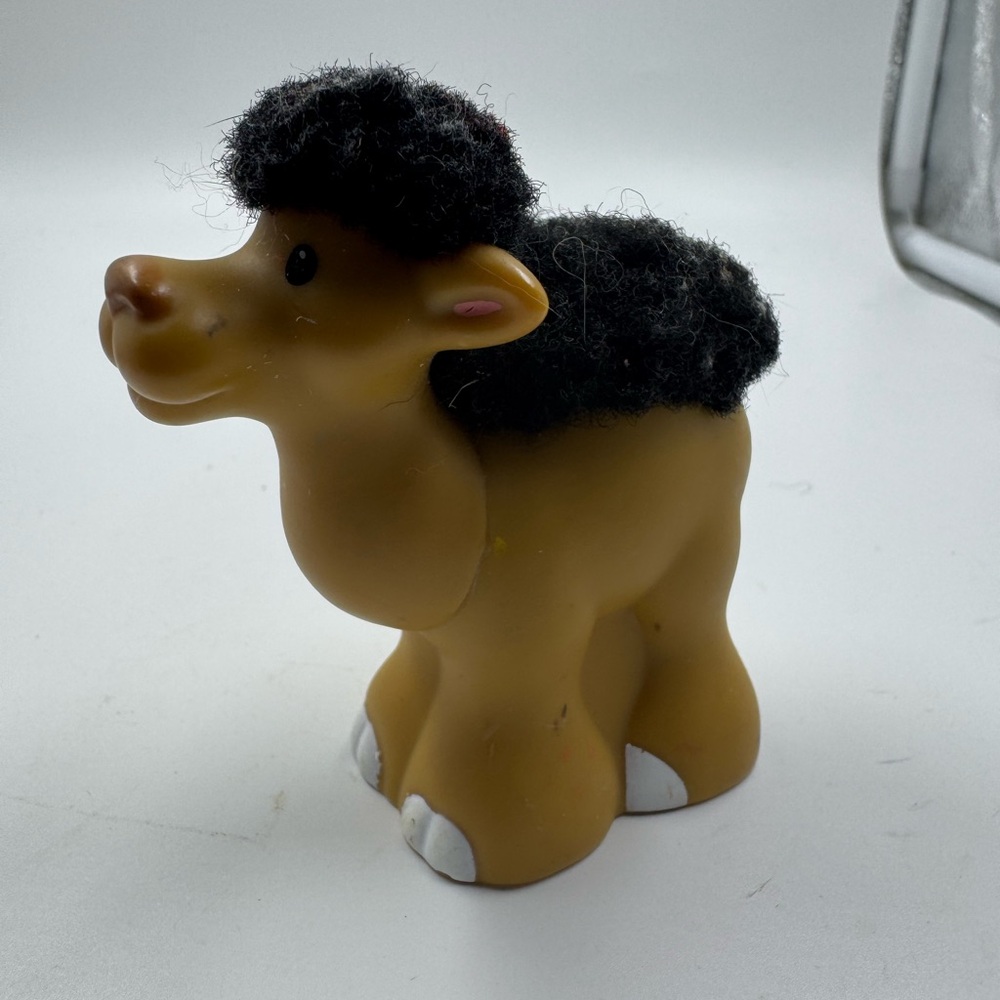 Fisher Price Little People Zoo Ark Nativity Touch N Feel Camel Hair Figure